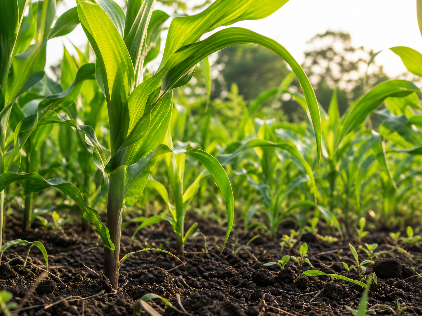 Green maize cultivated by shareholder farmers